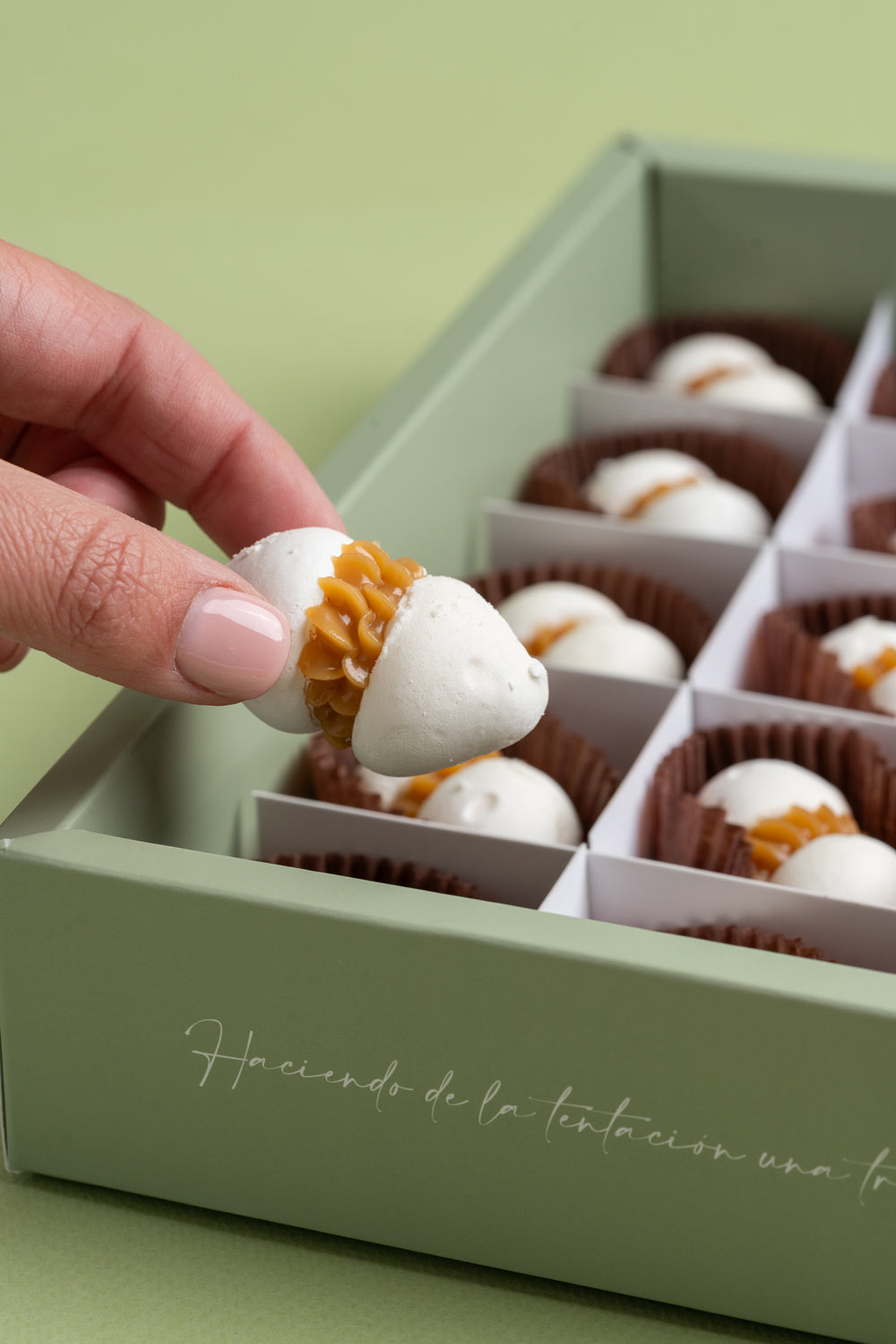 Merenguitos con manjar