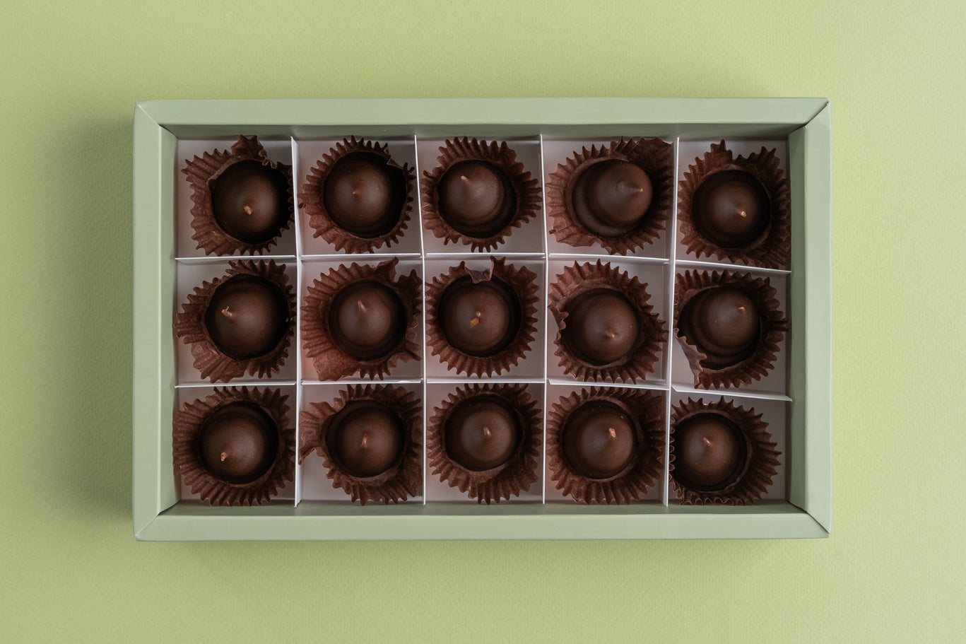 Volcanes de chocolate y dulce de leche