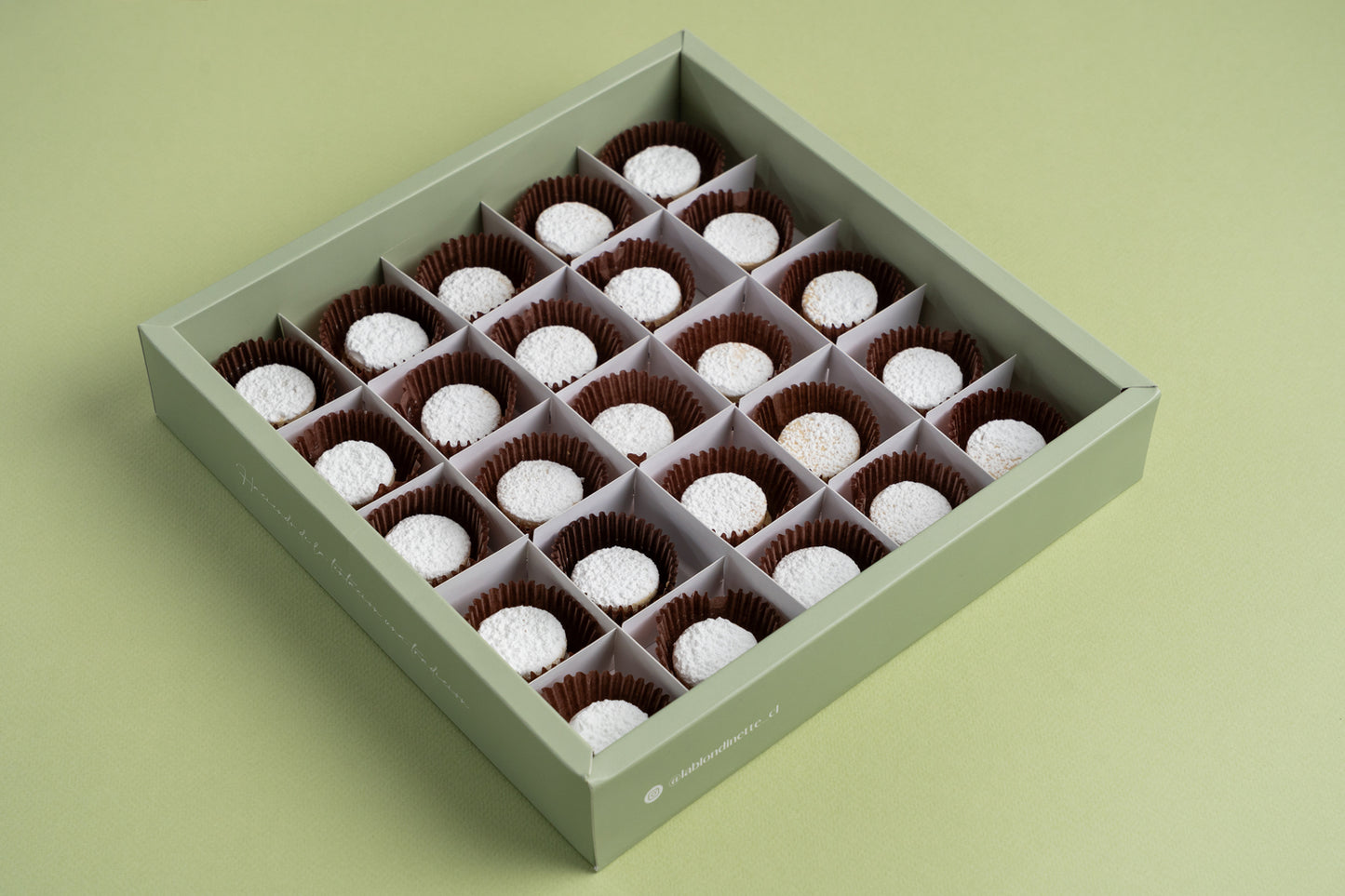 Alfajor de maicena 25 unidades