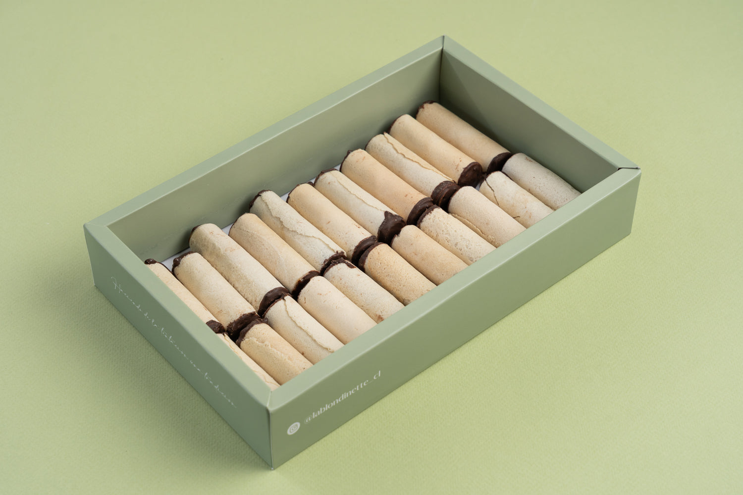 Mini Barquillos 40 unidades - La Blondinette