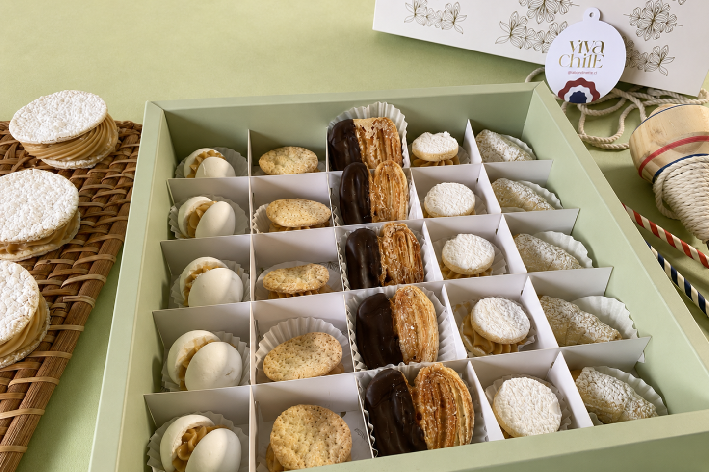 Caja Mix de Dulces Chilenos 25 unidades