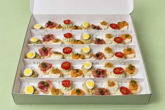 Canapés premium — 50 unidades