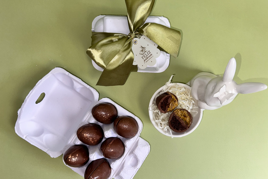 Huevos de chocolate rellenos